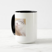 Schlafenkätzchen Tasse (Vorderseite Links)