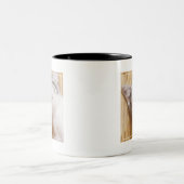 Schlafenkätzchen Zweifarbige Tasse (Mittel)