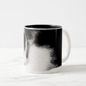 Schlafenkätzchen Zweifarbige Tasse (VorderseiteRechts)