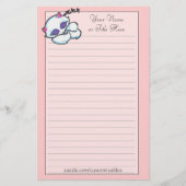 Schlafenkätzchenbriefpapier Briefpapier (Vorderseite)