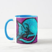 Schlafenkatze auf Sofa Tasse (Links)