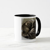 Schlafenkatze Tasse (VorderseiteRechts)