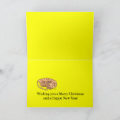 Schlafenkatzen-Gruß-Karte Feiertagskarte (Innenseite)