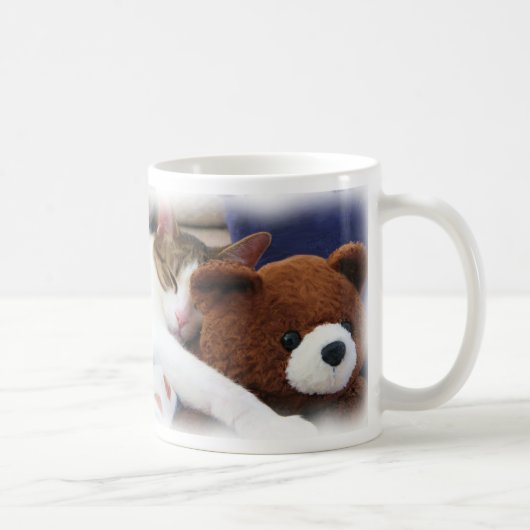 SchlafenKitty mit der Teddy-Tasse Kaffeetasse (Rechts)