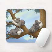 Schlafenkoala Mousepad (Mit Mouse)