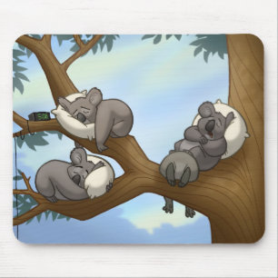 Schlafenkoala Mousepad