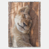 Schlafenlöwe CUB Getty Bild-| Decke (Vorderseite Vertikal)
