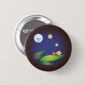 Schlafenmarienkäfer-Knopf Button (Vorne & Hinten)