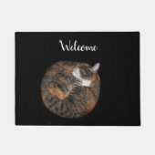 SchlafenMiezekatze Fußmatte (Vorderseite)