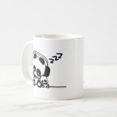 Schlafenpandas Kaffeetasse (Vorderseite Links)