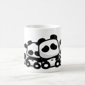 Schlafenpandas Kaffeetasse (Mittel)