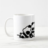 Schlafenpandas Kaffeetasse (Links)