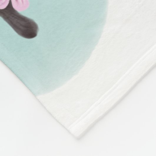 Schlafenpferd Fleecedecke (Ecke)