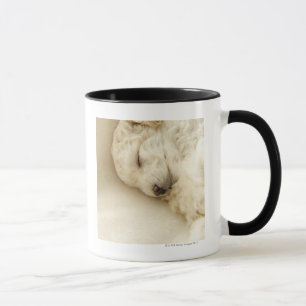 Schlafenpudelwelpe Tasse