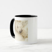 Schlafenpudelwelpe Tasse (Vorderseite Links)