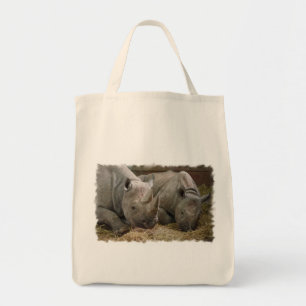 Schlafenrhinos-Lebensmittelgeschäft-Taschen-Tasch Tragetasche