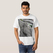 Schlafenschnee-Leopard-T - Shirt (Vorne ganz)