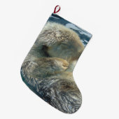 Schlafenseeotter-Strumpf Großer Weihnachtsstrumpf (Vorderansicht (hängend))