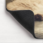 Schlafensibirische Katze Mousepad (Ecke)