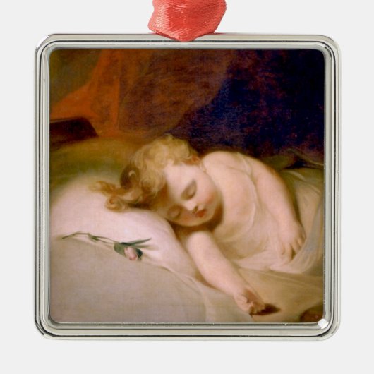 Schlafenson (von Thomas Sully) Ornament Aus Metall (Vorne)