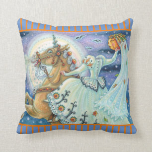 SCHLAFENSTELLE, HALLOWER DURCHFLÜSSE KISSEN