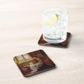 Schlafenszeit, 1890 (Öl auf Platte) Getränkeuntersetzer (Rechte Seite)