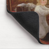 Schlafenszeit, 1890 (Öl auf Platte) Mousepad (Ecke)