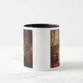 Schlafenszeit, 1890 (Öl auf Platte) Tasse (Zentrum)