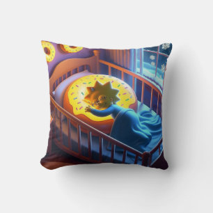 SCHLAFENSZEIT DONUT WUNSCH KISSEN