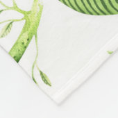 Schlafenszeit Faultier Fleecedecke (Ecke)