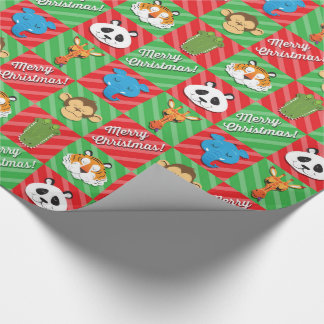 Schlafentier-Weihnachten Geschenkpapier