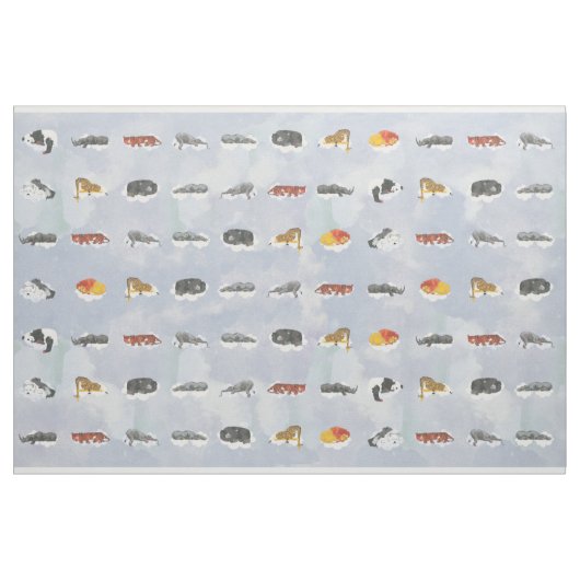 Schlafentiere für das Steppen Stoff (Yard (91,4 cm))