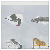 Schlafentiere für das Steppen Stoff (Muster)