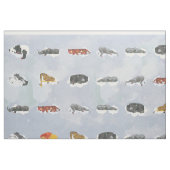 Schlafentiere für das Steppen Stoff (Fat Quarter (45,7 x 55,9 cm))