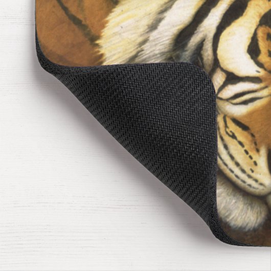 Schlafentiger Mousepad (Ecke)