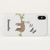 SchlafenTrägheit Case-Mate iPhone Hülle (Rückseite (Horizontal))