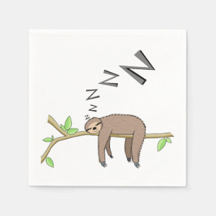 SchlafenTrägheit Serviette