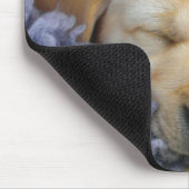 Schlafenwelpe Mousepad (Ecke)