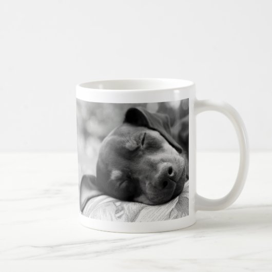 SchlafenZwergpinscherhund Kaffeetasse (Rechts)