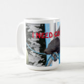 Schläfer Galapagos Sea Lion braucht Kaffee! Kaffeetasse (Vorderseite Links)
