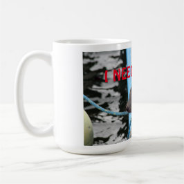 Schläfer Galapagos Sea Lion braucht Kaffee! Kaffeetasse