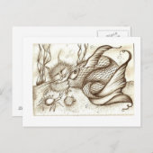 Schlaffisch Postkarte (Vorne/Hinten)