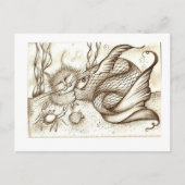 Schlaffisch Postkarte (Vorderseite)