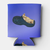 Schlafflaume Kätzchen in Croc Shoe, Dosenkühler (Vorderseite)