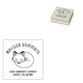 Schlaffox-Arkadadresse Gummistempel (Stempel)
