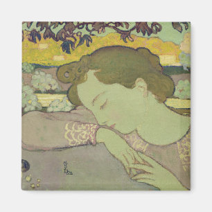 Schlaffrau, 1892 magnet