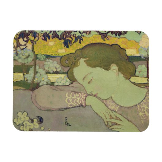 Schlaffrau, 1892 magnet (Horizontal)