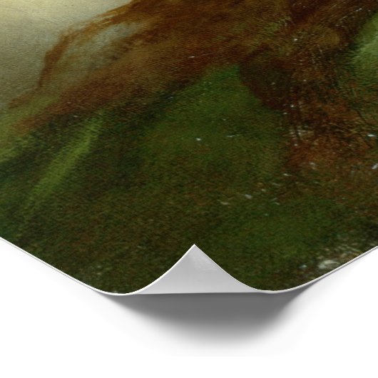 Schlaffrau Poster (Ecke)