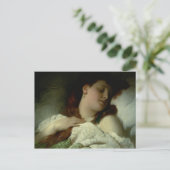 Schlaffrau Postkarte (Stehend Vorderseite)