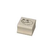 Schlaffuchs 2 gummistempel (Stempel)